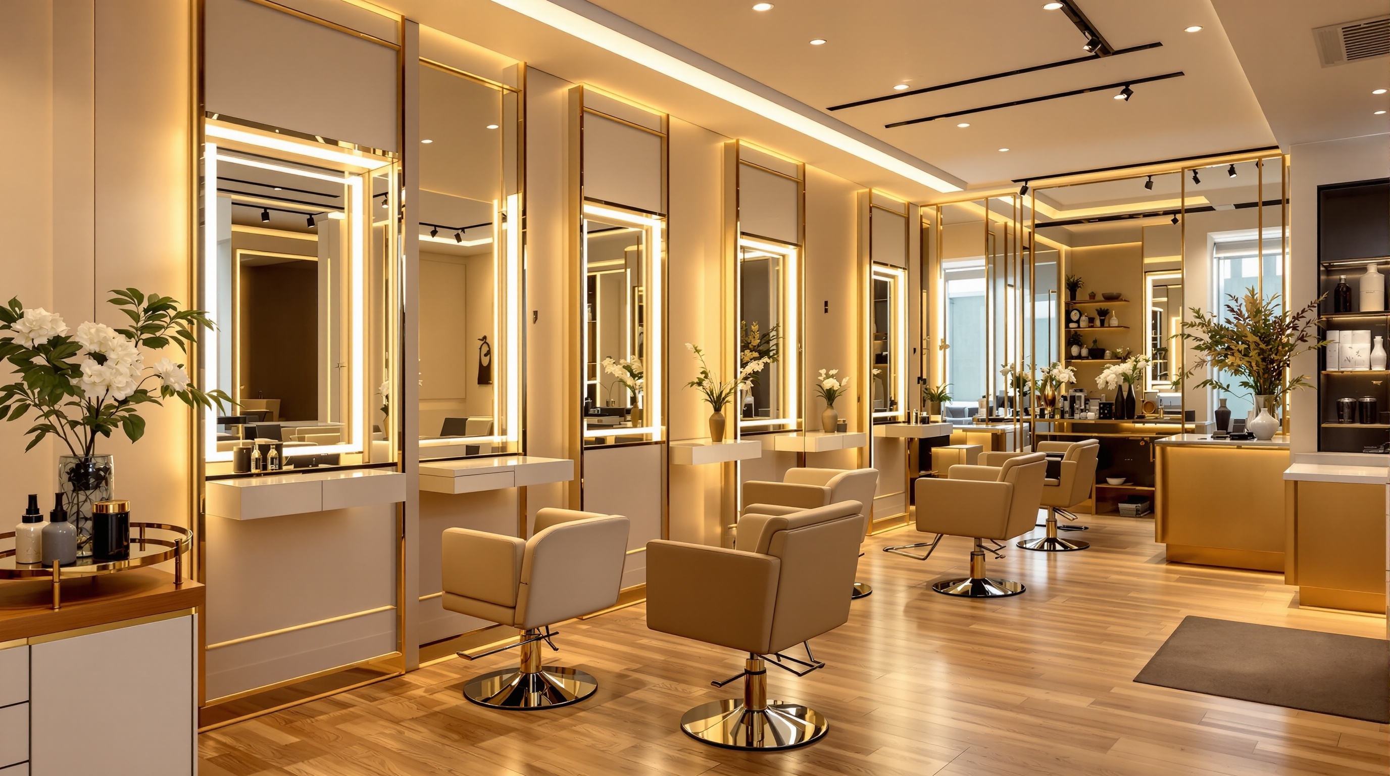 Elegantes Salon-Interior von Salon Elegance in Bielefeld