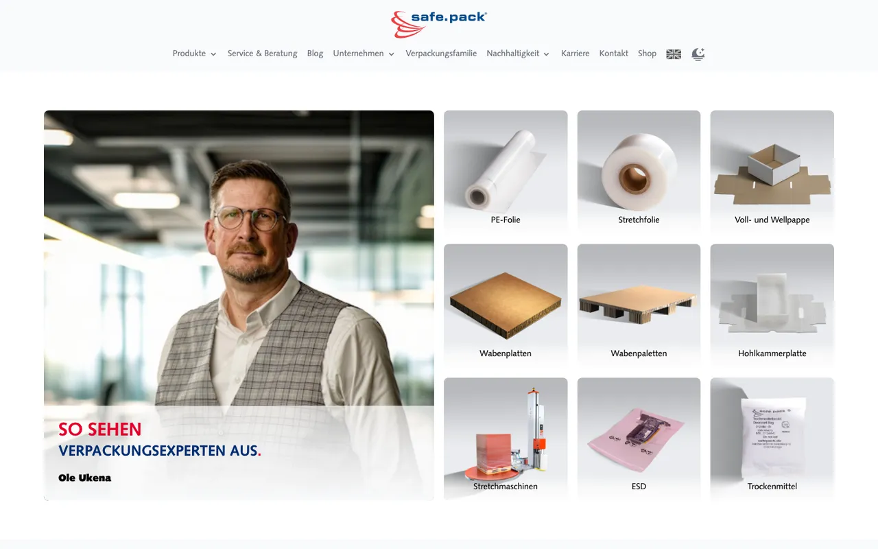 SafePack — Industrie